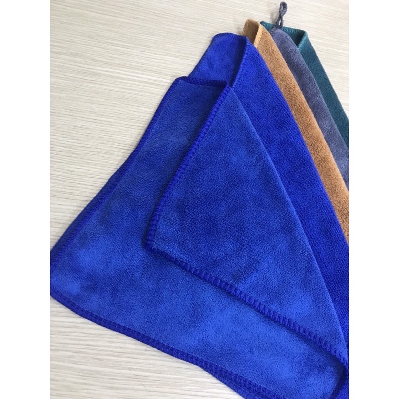 Khăn lau ô tô khăn làm nail khăn lau bàn ghế size 30x30 có móc treo