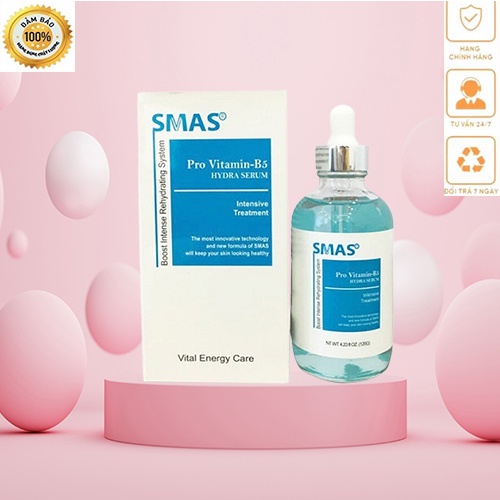 Serum Cấp Ẩm Phục Hồi Giảm Mụn Trắng Da SMAS Pro Vitamin B5 Hydra 120ML Hàng Nhập Khẩu Chính Hãng