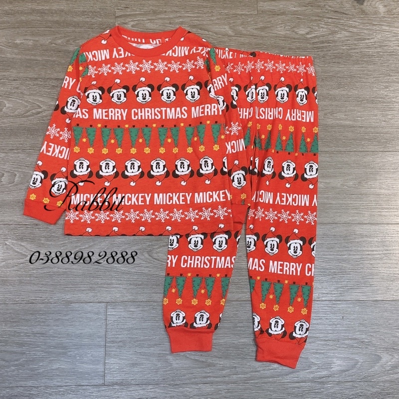 Bộ thun Minnie Christmas