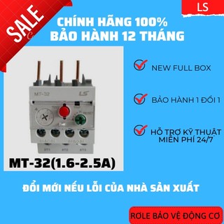 Rơ le nhiệt LS MT-32 (1.6-2.5A), Role nhiệt LS MT 32 1.6-2.5A, Rơ Le MT32 1.6-2.5a