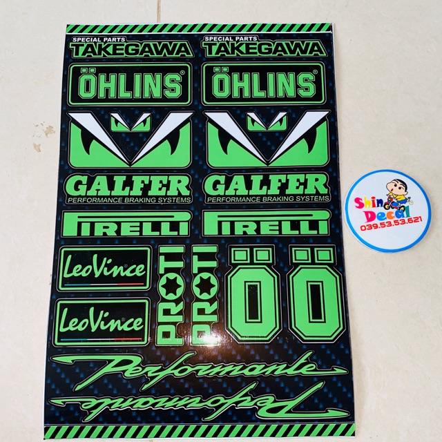 Logo Tem dán trang trí xe máy,điện thoại,laptop y hình