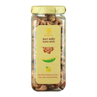 Hạt Điều Vỏ Lụa Rang Muối Hải Long Hộp 250G