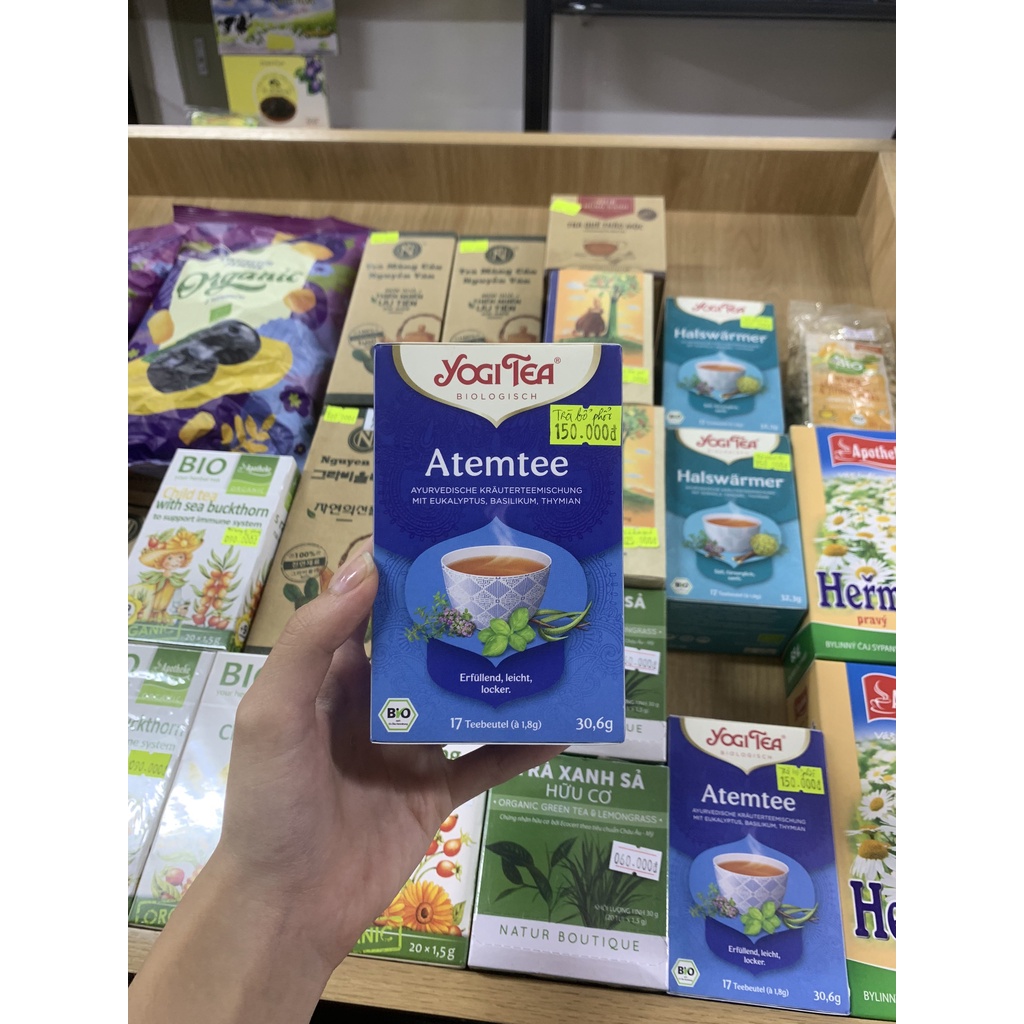 [HOT] Trà bổ phổi hữu cơ Atem Yogi (30,6g)