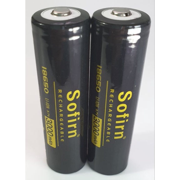 Pin sạc 18650 Sorfirn đầu lồi chính hãng dung lượng 3000mah