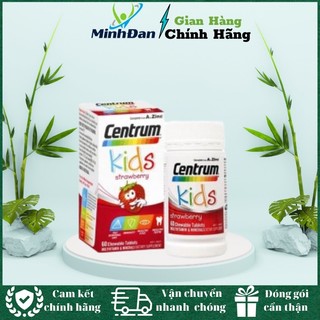 Viên uống vitamin tổng hợp centrum Kids 60 viên của Úc