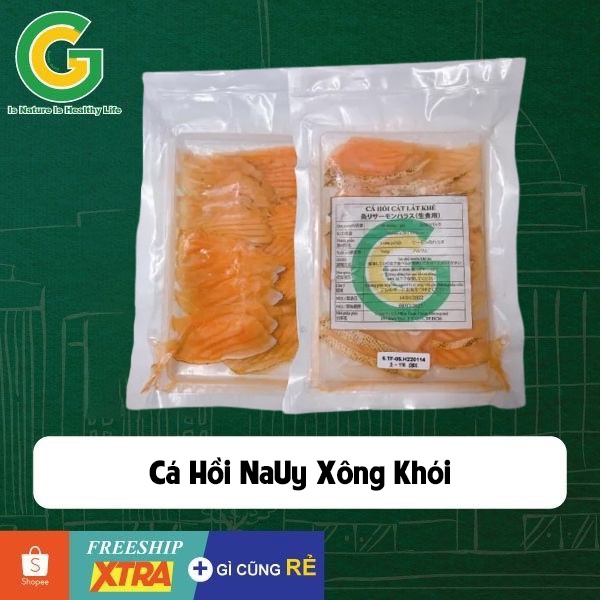 Cá Hồi Nauy Xông Khói - Giao Hỏa Tốc HCM
