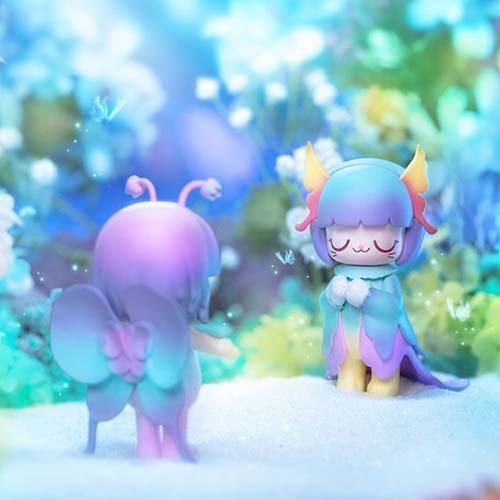 ★Hgtoys★ Set 52 Mô Hình Búp Bê Kimmy & Miki Ngôn Ngữ Hoa Trang Trí