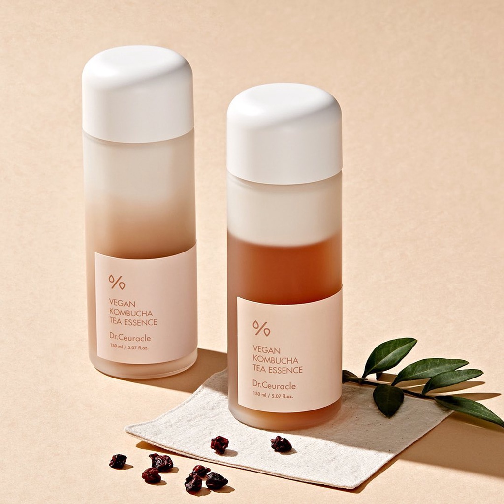 Tinh Chất Dưỡng Ẩm, Ngừa Lão Hóa Dr.Ceuracle Vegan Kombucha Tea Essence 150ml - Ninishop