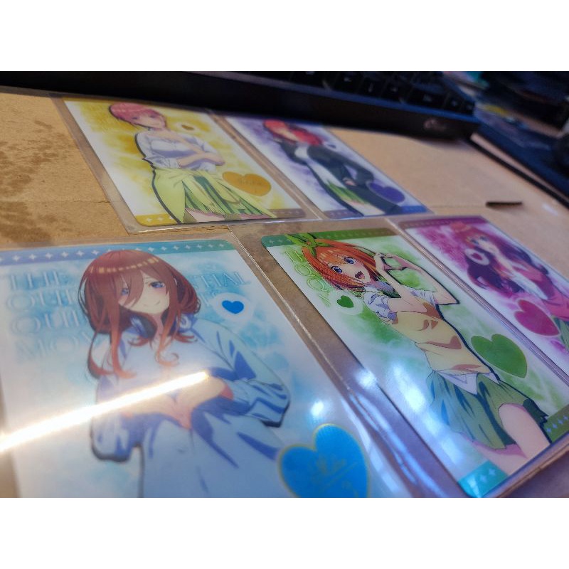 Thẻ Carddass chính hãng Bandai Nhà có 5 nàng dâu Gotoubun no Hanayome The Quintessential Quintuplets