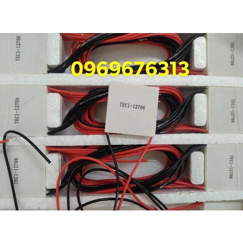Sò nóng lạnh, chip làm lạnh 12V TEC1-12706