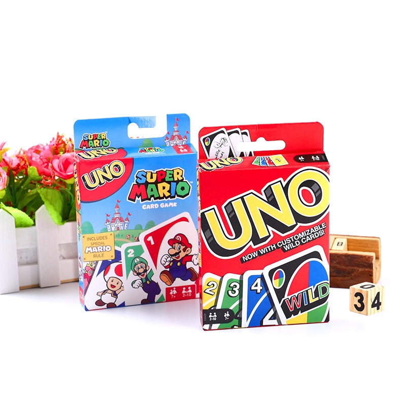 Bộ thẻ bài Uno: Super Mario độc đáo vui nhộn mô phỏng theo trò chơi cùng tên tuổi thơ 8x 9x