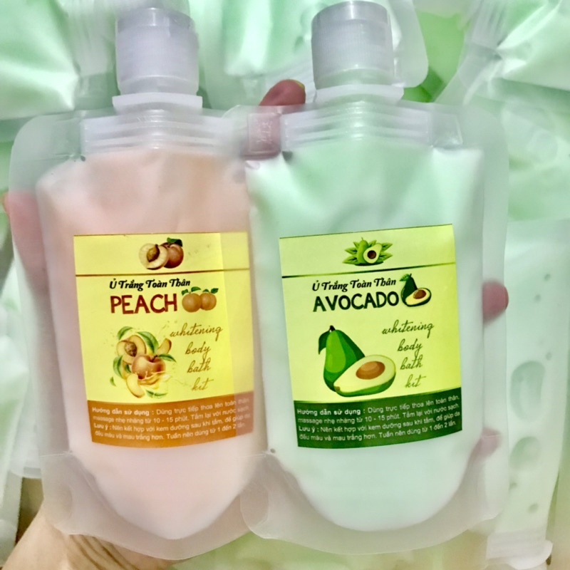 Ủ Trắng Toàn Thân | 2 Lần Tắm Siêu Mịn Sáng Da