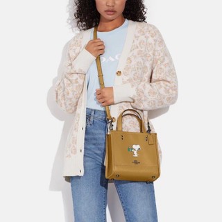 TÚI Coach X Peanuts CE918 Dempse