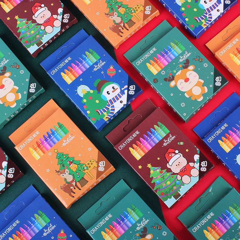 Bút màu sáp noel quà tặng giáng sinh