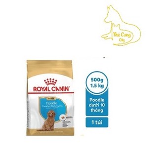 [ hạt ] ROYAL CANIN POODLE PUPPY - Thức ăn1kg5 dành cho chó Poodle