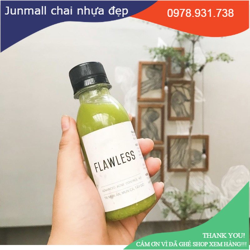 Chai nhựa vuông 100ml chai tròn 100ml nhựa nguyên sinh | BigBuy360 - bigbuy360.vn