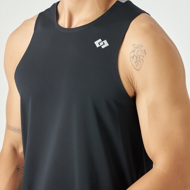Áo Ba Lỗ Thể Thao Nách Rộng Good Game Flash PRM Running Tanktop