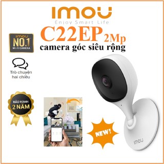 Camera Wifi Không Dây Imou C22EP Mini Gắn Tường Đàm Thoại 2 Chiều Full HD 1080P, Imou C22SP 2Mp NEW - Hàng Chính Hãng