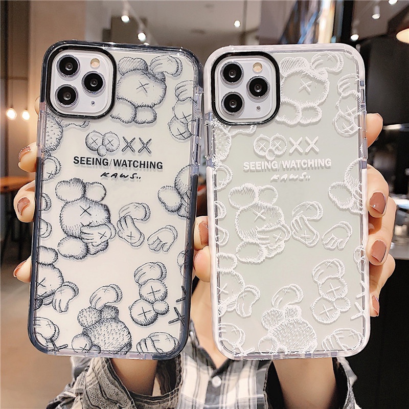 Ốp lưng iphone Seeing/Kaws cạnh 5/5s/6/6plus/6s/6splus/7/7plus/8/8plus/x/xr/xs/11/12/pro/max/plus/promax - Awifi G6-2