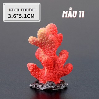 Phụ kiện trang trí bể cá mini