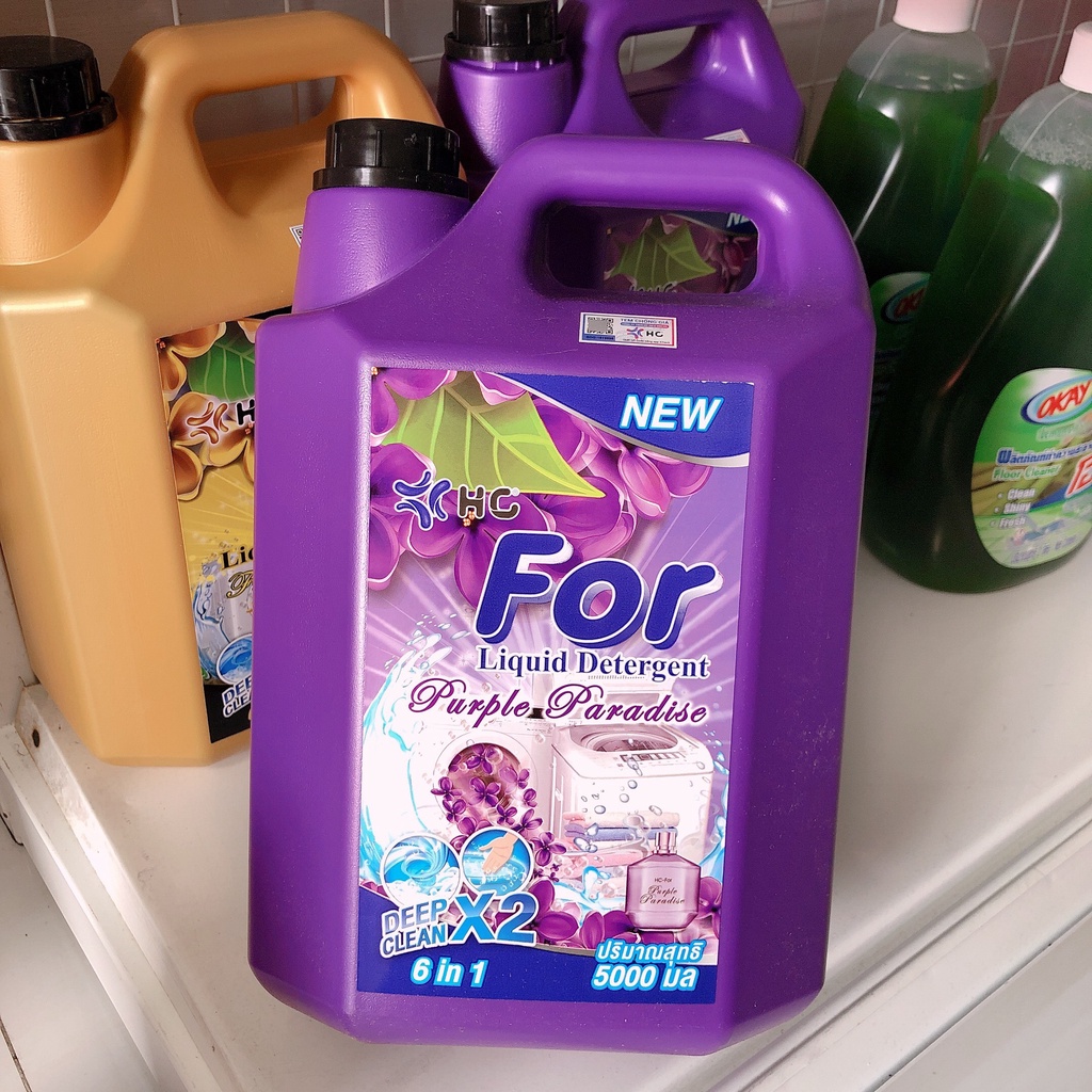 Nước Giặt Xả Ddaamk Đặc HC FOR Thái Lan 5lít