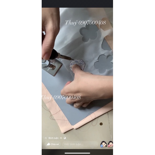 Bút cắt nhiệt làm hoa tỉa ren