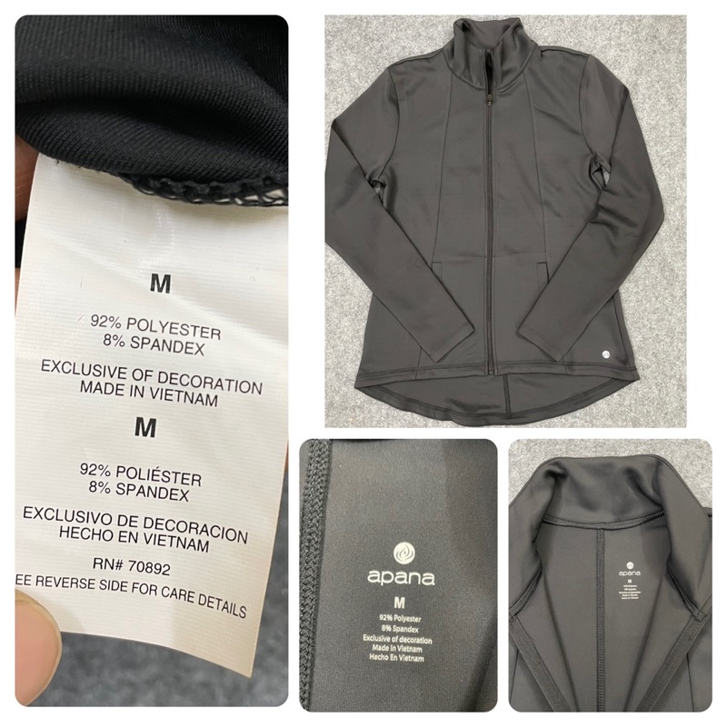 Áo Khoác Nữ Thể Thao Tay Dài  Hàng Xuất Xịn