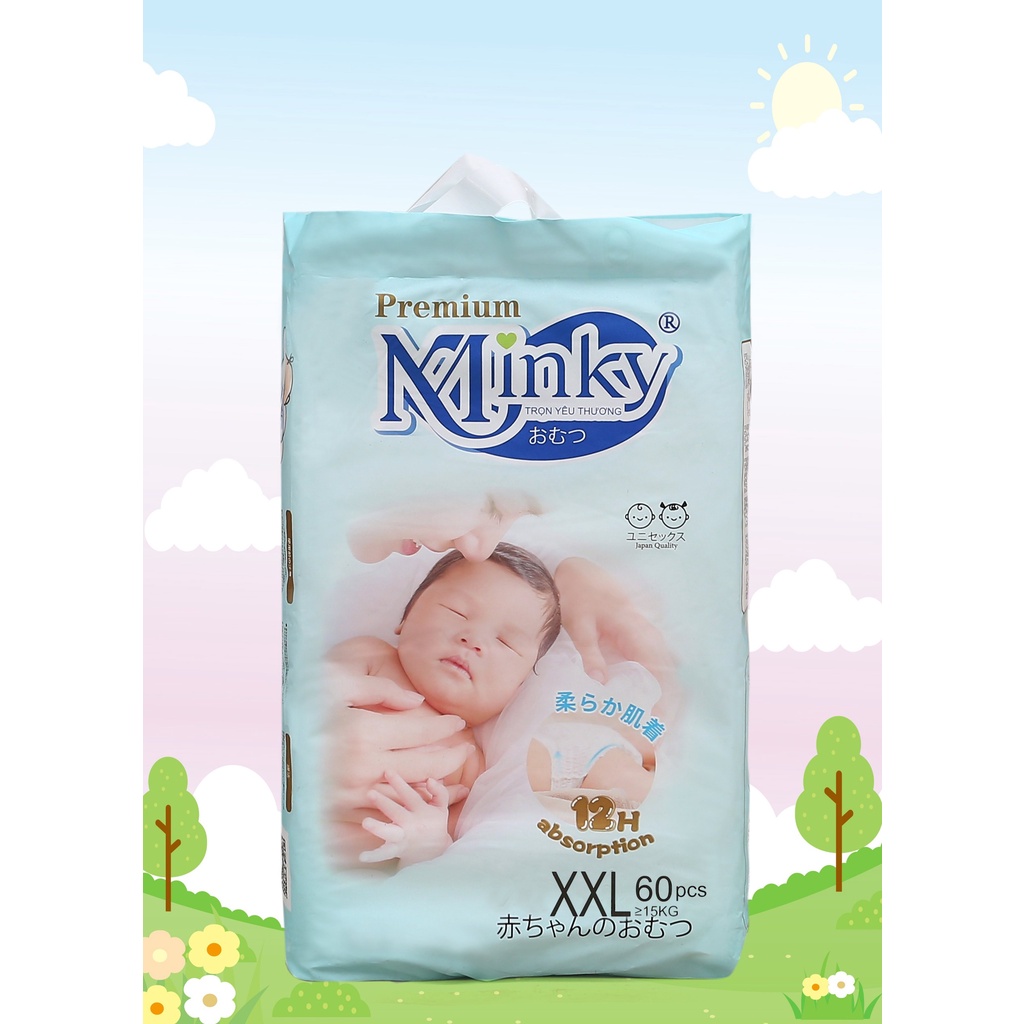 Tã/Bỉm quần Minky size XXL60