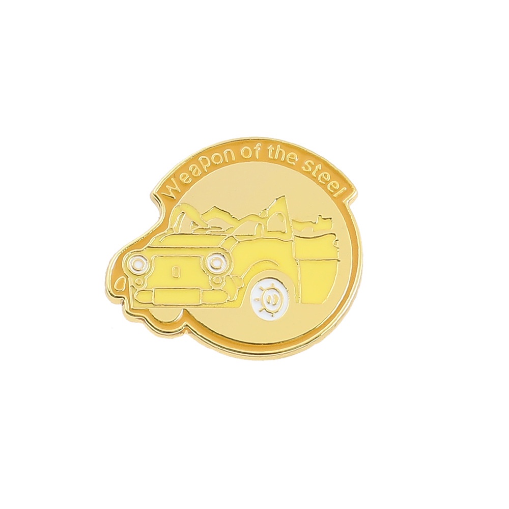 Huy Hiệu Cài Áo Kim Loại Hình Nhân Vật Phim Saw Man Pochita Denji Power Makima