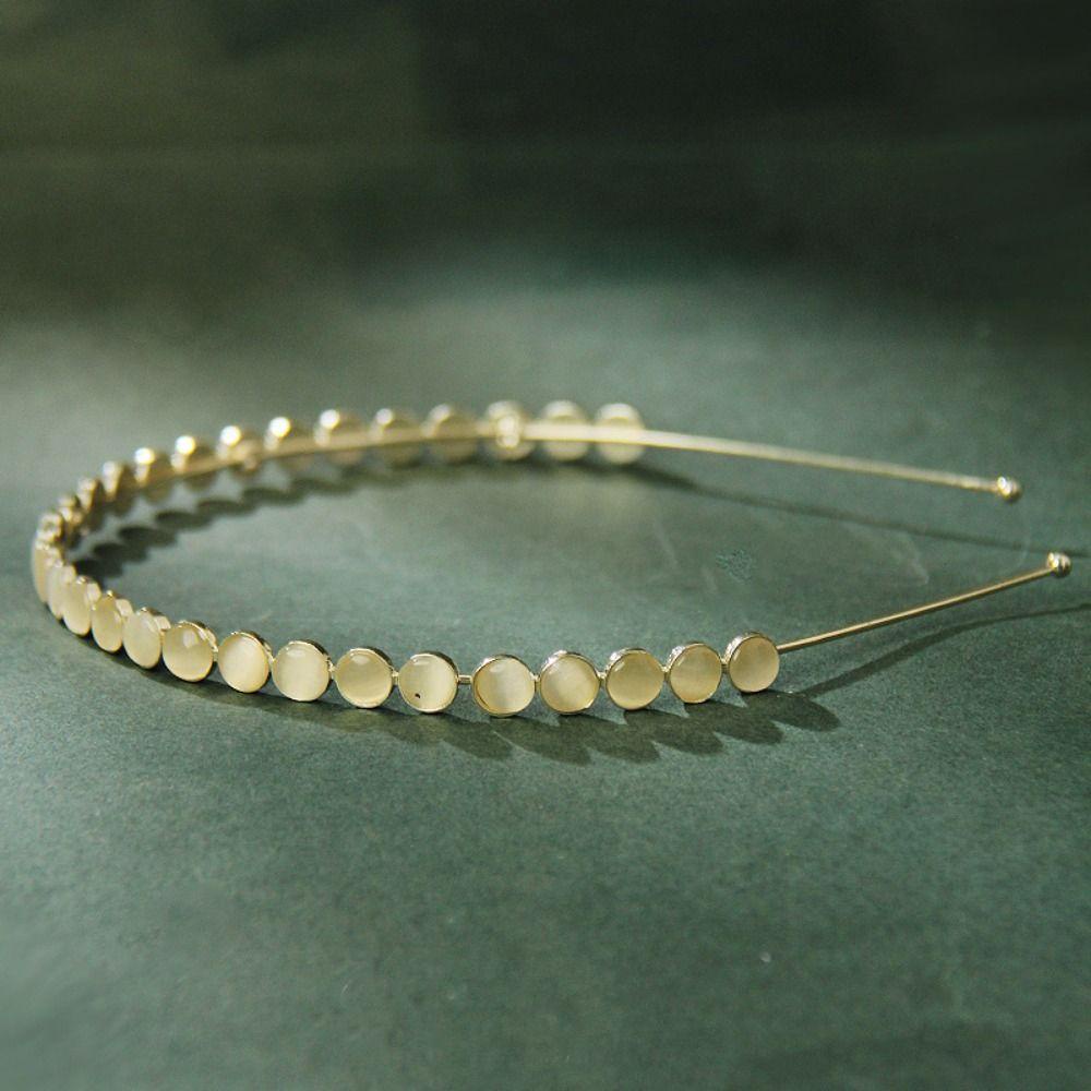 Cài Tóc Hình Tròn Lấp Lánh Chất Lượng Cao Cho Nữ