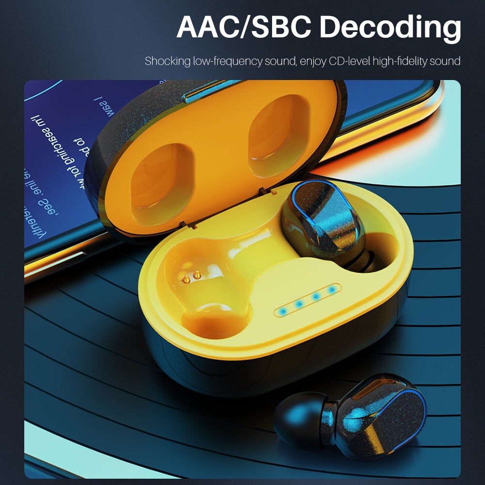 Tai Nghe Bluetooth Không Dây IPX5 TWS Chống Nước Chất Lượng Cao Cho iPhone 6 7 8 plus 10 x xs xr 11 12 13 14 pro max