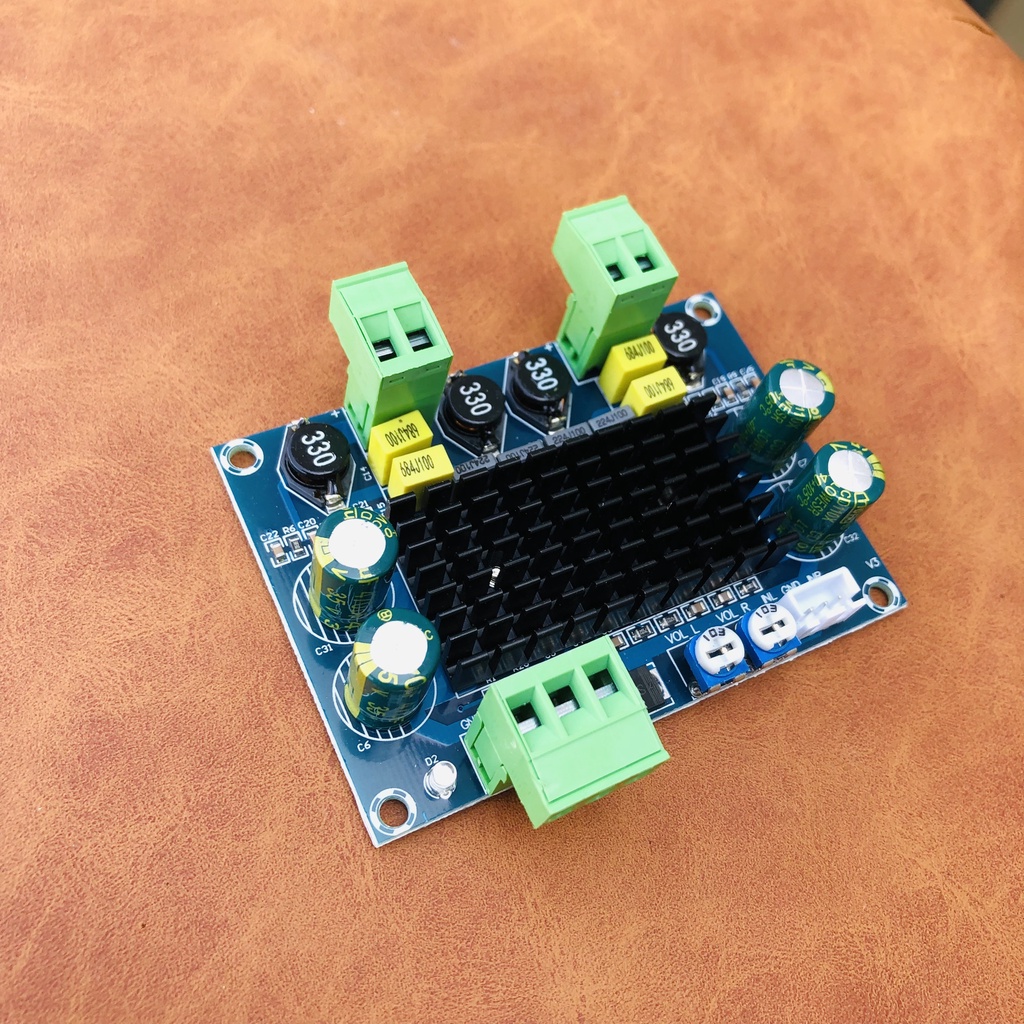 Mạch khuếch đại âm thanh ClassD Mono 2x120W - Không chiết áp