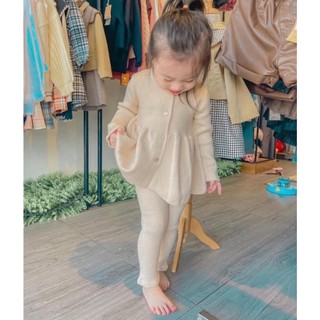 Bộ nhung tăm gấu bèo dành cho bé