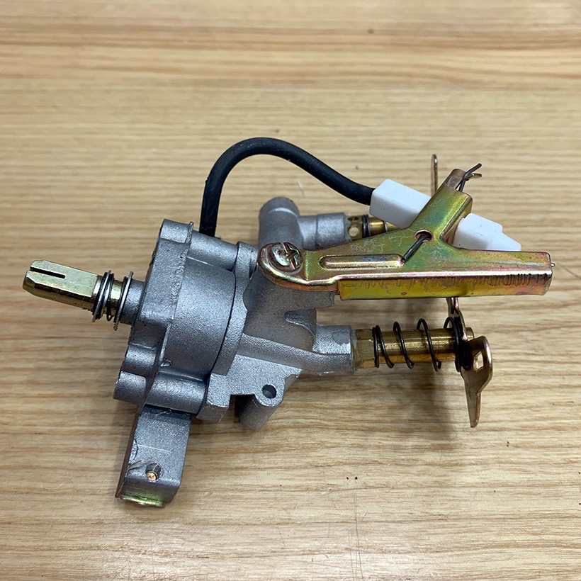 Bộ Chế hòa khí đánh lửa - Cụm đánh lửa tự động Magneto cho bếp gas 2 VÒNG LỬA, HỌNG HÂM -