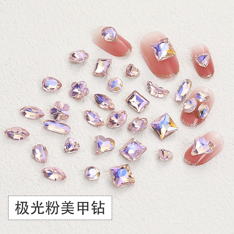 Set 20 Phụ Kiện Trang Trí Móng Tay Phong Cách Nhật Bản