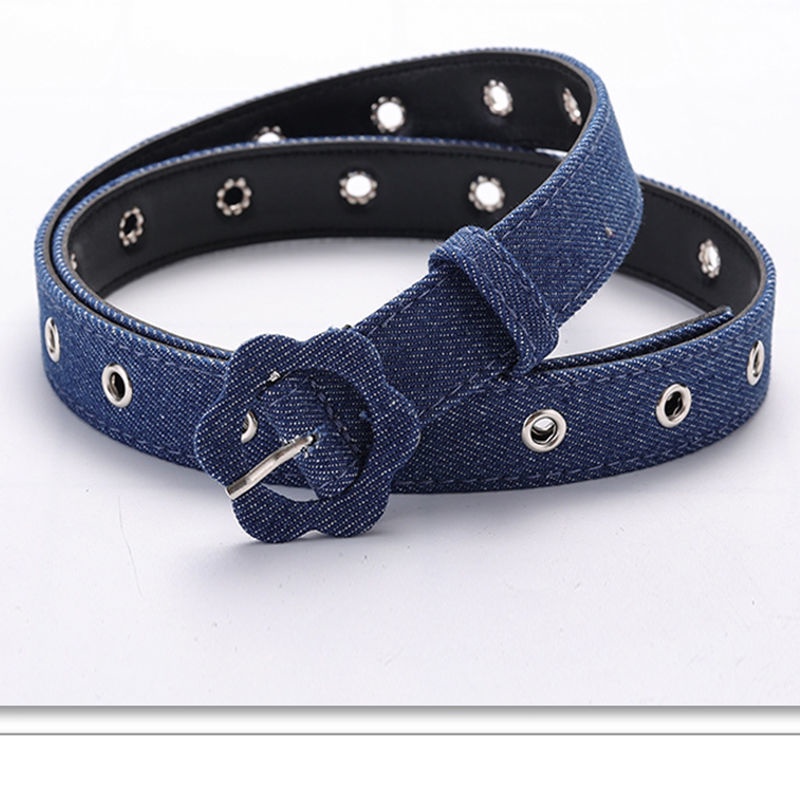 Thắt Lưng Denim Phong Cách Hàn Quốc Thời Trang Mùa Hè Mới 2022