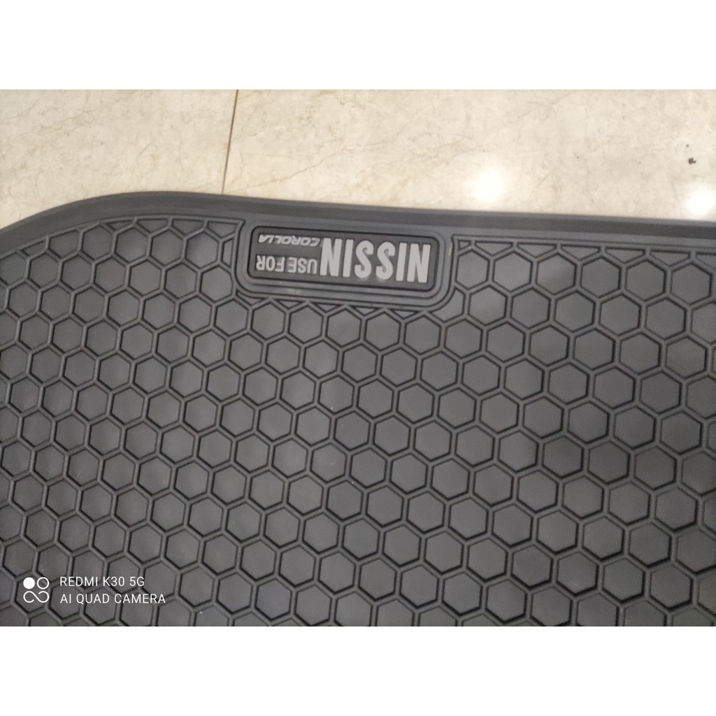 Thảm lót sàn xe Toyota Corolla Altis đời 2014 - 2021, 2022, 2023 - Mẫu cao su đúc không mùi NISSIN