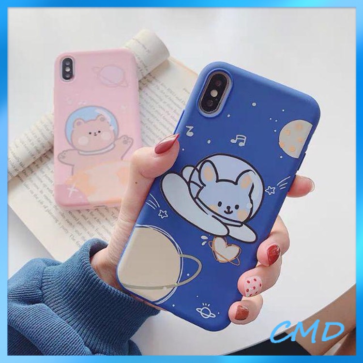 Ốp Điện Thoại Hình Gấu Vũ Trụ Cho iPhone 6/6plus/6s/6splus/7/7plus/8/8plus/x/xs/xr/xsmax/11/12/13/pro/max/plus/promax/-0406