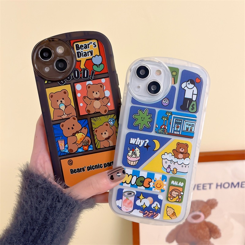 Ốp Điện Thoại Hình Oval Cho Xiaomi POCO M4 Pro F4 C40 X4 GT M5 F3 X3 NFC Redmi Note 11 10 Pro Xiaomi 12T 11T Mi 10T