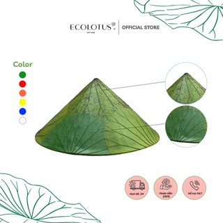 Nón Lá Sen Đồng Tháp ECOLOTUS, Quà Tặng Văn Hóa Việt Nam  ( Giao màu ngẫu nhiên )