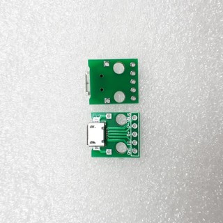 045 Combo 10 Mạch Ra Chân (hàn) Cổng Micro USB (MCU-Micro USB to DIP 5Pin)