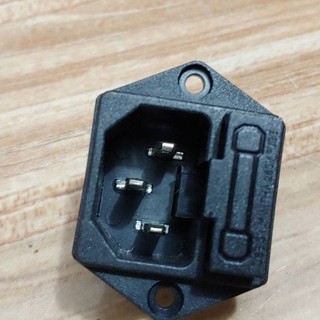 Ổ ac có cầu chì jack AC (tặng cầu chì)