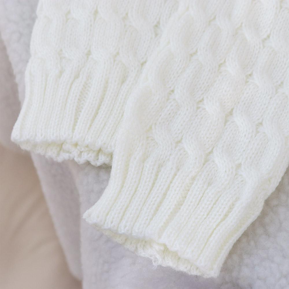 Vỏ Bọc Ống Chân Màu Trơn Giữ Ấm Mùa Thu Đông Phối Ren Đính Nơ Cho Nữ