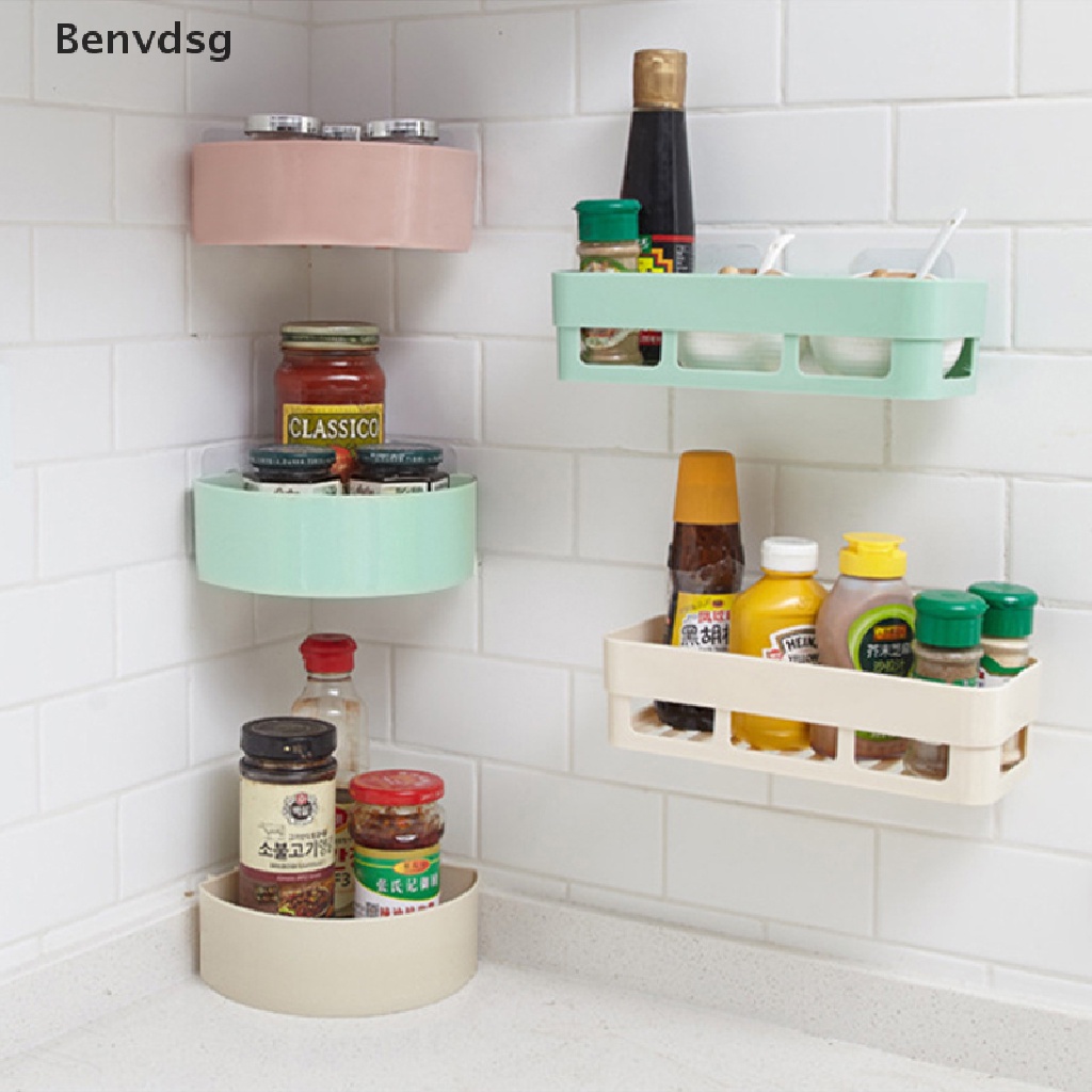 Kệ Đựng Đồ Dùng Gắn Góc Tường Nhà Tắm Ráo Nước Siêu Bền Tiện Dụng