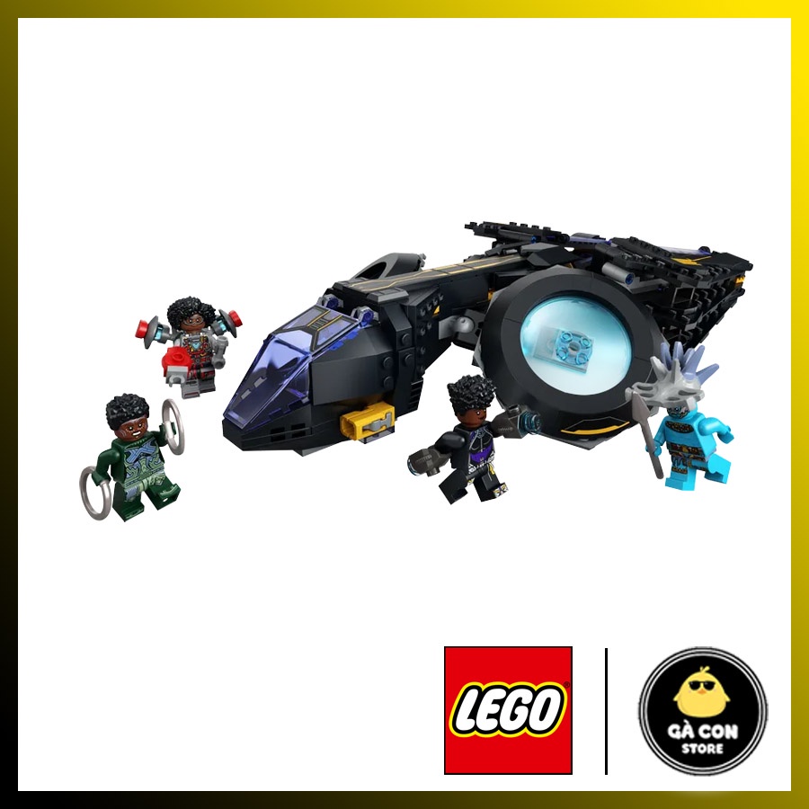 LEGO Marvel 76211 Phi thuyền Shuri's Sunbird chính hãng (như hình)