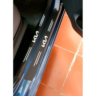 Nẹp dán ốp bậc cửa, bậc cốp Kia K3, Sonet, Sorento, Rio, Cerato, Forte, Sportage, Rondo, Cerato, Morning, Soluto, Seltos