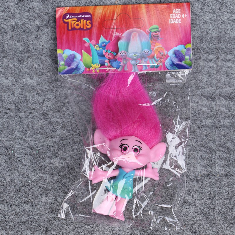 Set 6 / 12 Mô Hình Nhân Vật Phim Hoạt Hình Trolls Bằng PVC