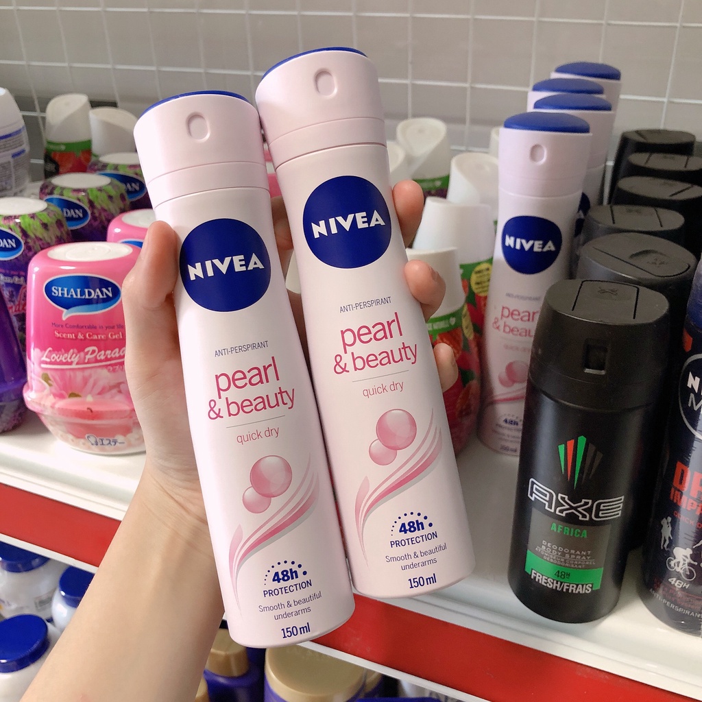 Xịt Ngăn Mùi NIVEA Pearl & Beauty Ngọc Trai 150ML
