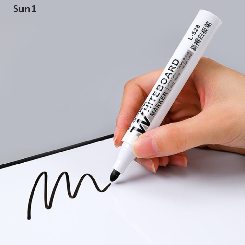 Set 10 Bút Lông Viết Bảng Đen / Màu Nước Dung Tích Lớn 2.0