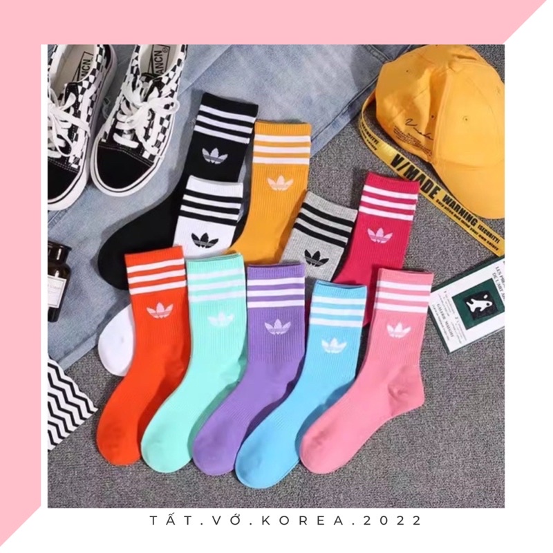 TẤT VỚ ADIDAS CỔ CAO UNISEX THỂ THAO NĂNG ĐỘNG